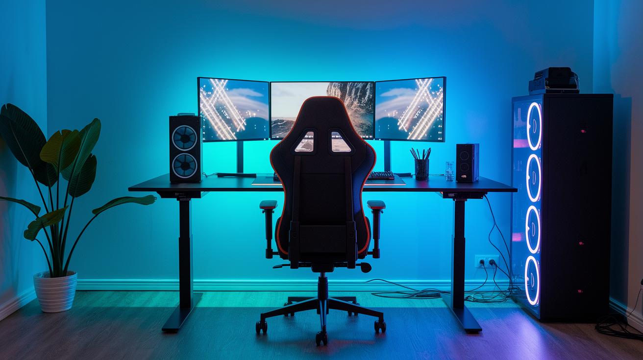 Ergonomic Aesthetic Gaming Set Up Perfecting Comfort and Decor.jpg