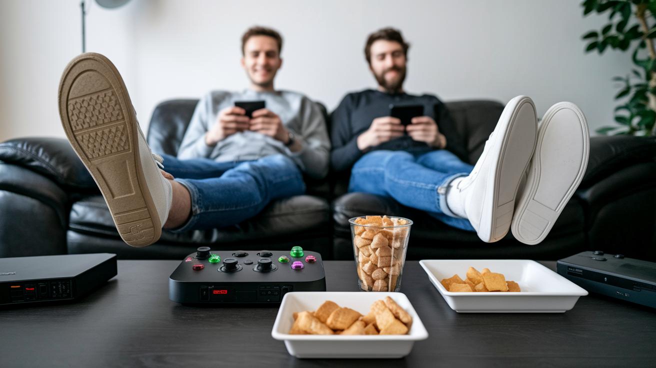 Gamer Legs Culture Community Insights and Humor on Leg Discomfort.jpg
