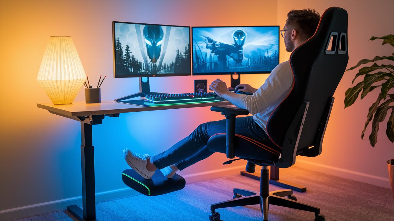 Ergonomic Gamer Furniture Review Chairs, Desks Footrests.jpg